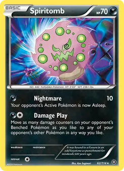 Spiritomb, Steam Siege Nº 62 Normal