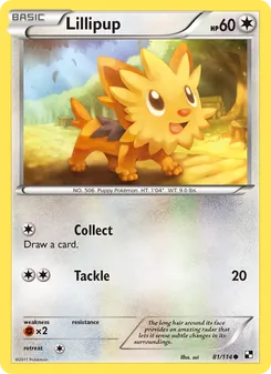 Lillipup, Black & White No. 81 Normal