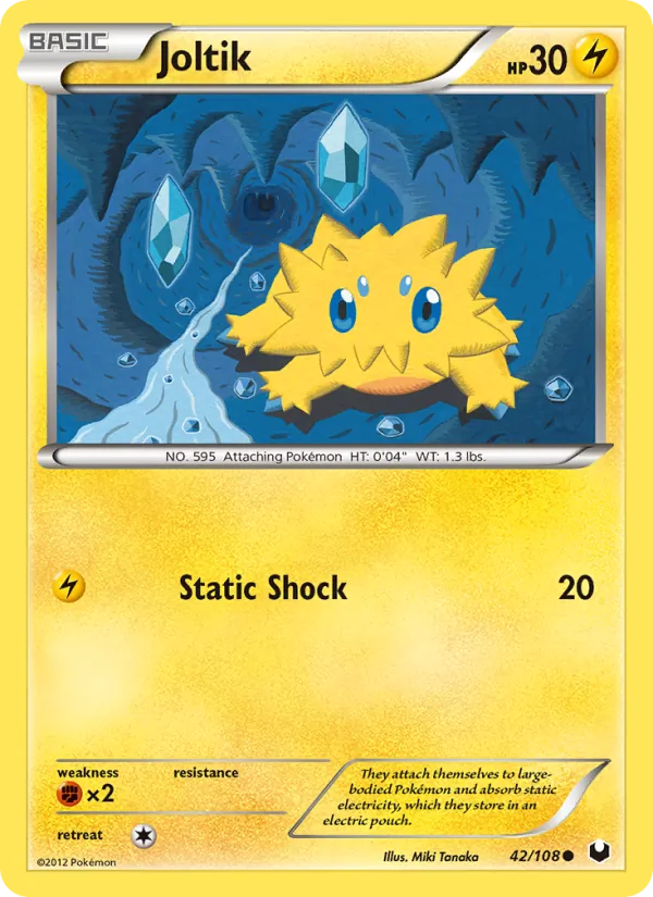 Joltik, Dark Explorers No. 42