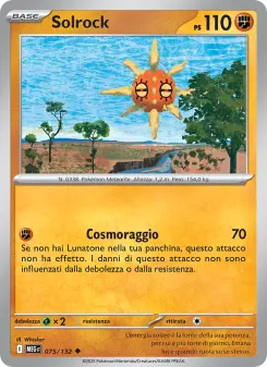 Solrock, Megaevoluzione No. 075 Normal