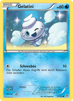 Gelatini, Plasma-Sturm No. 35 Normal