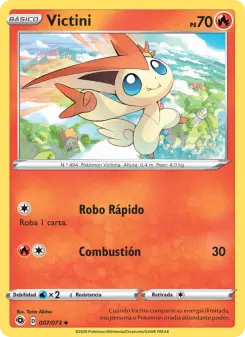 Victini, Camino de Campeones No. 7 Normal