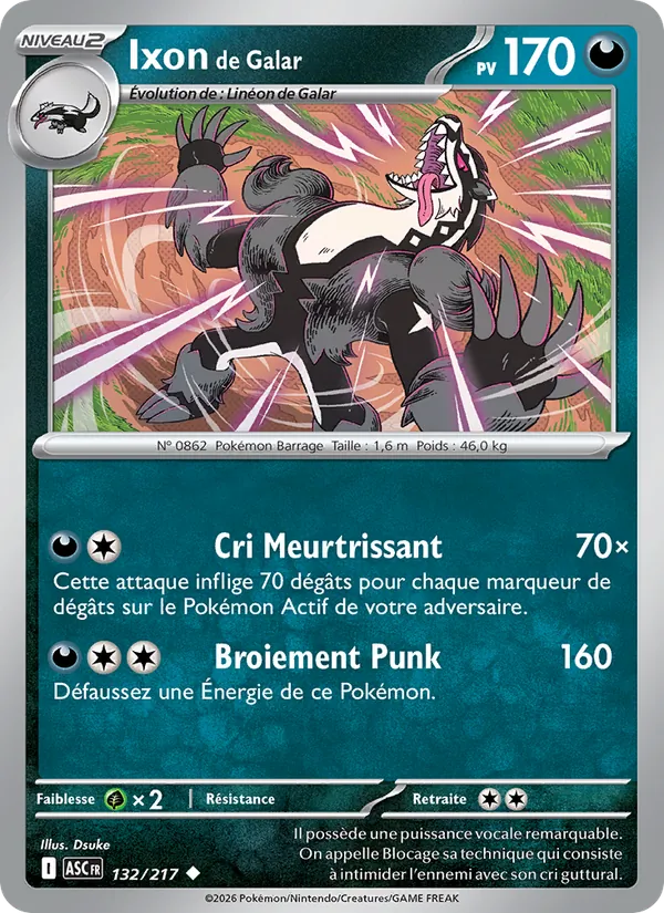 Ixon de Galar, Héros Transcendants No. 132