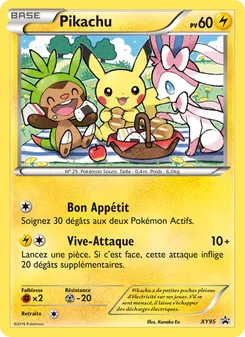 Pikachu, Promo XY Nº XY95 Normal