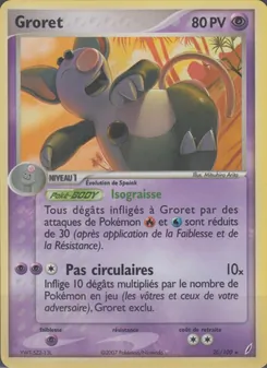 Groret, EX Gardiens de Cristal No. 20 Normal