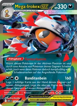Mega-Irokex-ex, Erhabene Helden Nº 135 Holo