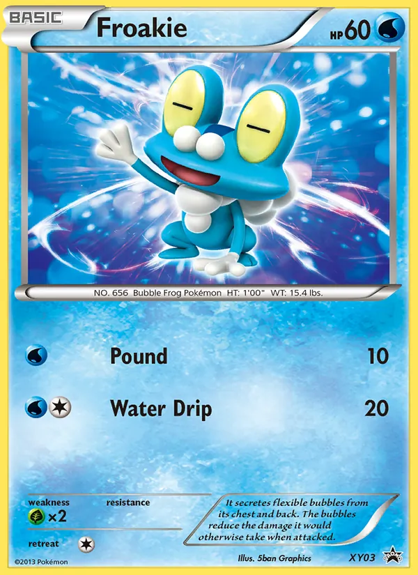 Froakie, XY Black Star Promos No. XY03