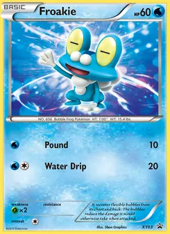 Froakie, XY Black Star Promos No. XY03