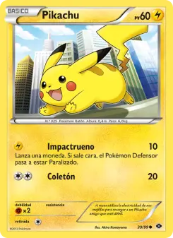 Pikachu, Próximos Destinos Nº 39 Normal