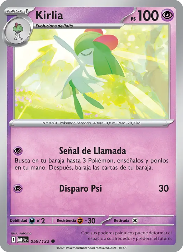 Kirlia, Megaevolución Nº 059