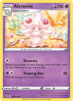 Alcremie, SWSH Black Star Promos No. SWSH058 Normal
