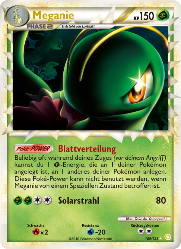 Meganie, HeartGold SoulSilver Nº 109