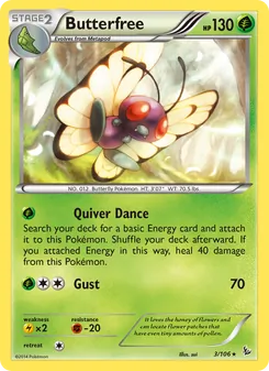 Butterfree, Flashfire No. 3
