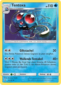 Tentoxa, Stunde der Wächter No. 24 Normal