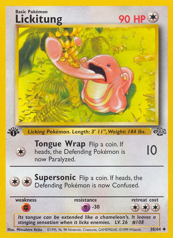 Lickitung, Jungle No. 38
