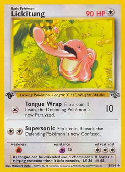 Lickitung, Jungle No. 38 Normal