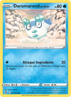 Darumarond de Galar, Poing de Fusion Nº 71 Normal