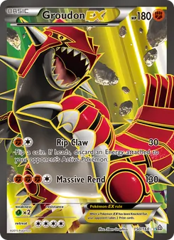 Groudon EX, Primal Clash No. 150 Normal