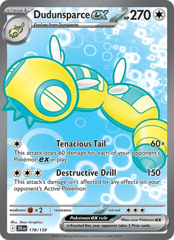 Dudunsparce ex, Journey Together Nº 178