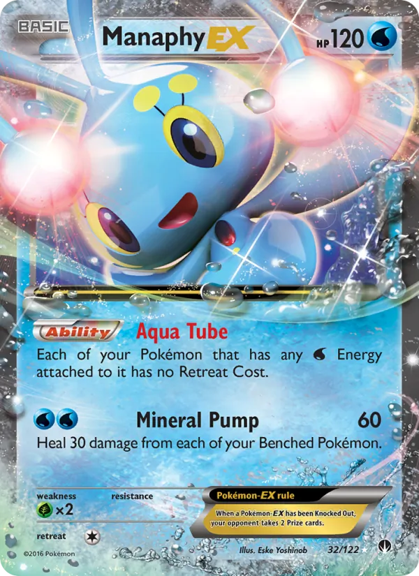 Manaphy EX, BREAKpoint Nº 32