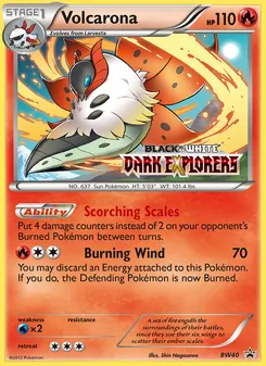 Volcarona, BW Black Star Promos No. BW40 Normal