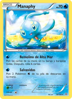 Manaphy, Duelos Primigenios Nº 56 Normal