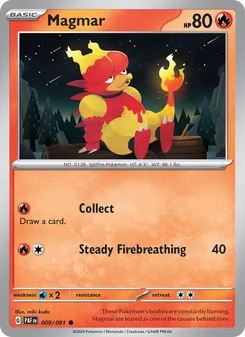 Magmar, Paldean Fates No. 009