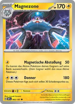 Magnezone, Obsidian Flammen No. 065 Normal
