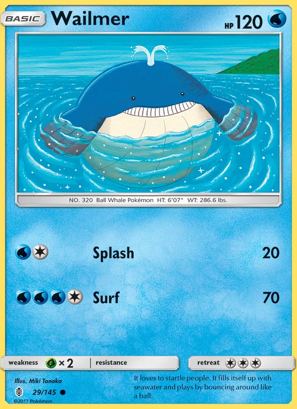 Wailmer, Guardians Rising No. 29