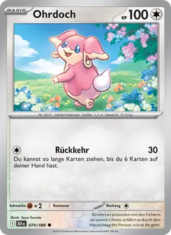 Ohrdoch, Schwarze Blitze Nº 074 Normal