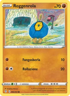 Roggenrola, Evoluzioni Eteree Nº 86 Normal