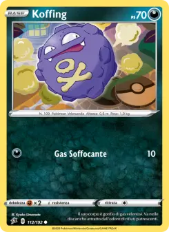 Koffing, Fragore Ribelle Nº 112 Normal