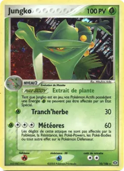 Jungko, EX Émeraude Nº 10 Normal