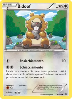 Bidoof, Scontro Primordiale No. 116 Normal