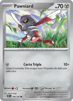 Pawniard, Llamas Obsidianas Nº 148 Normal