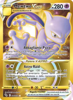Mewtwo V ASTRO, Pokémon GO Nº 086 Holo