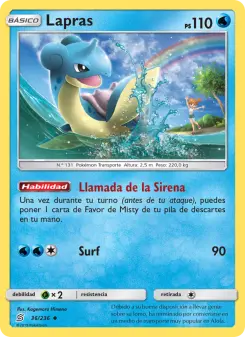 Lapras, Mentes Unidas Nº 36 Normal