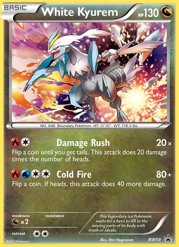 White Kyurem, BW Black Star Promos No. BW59