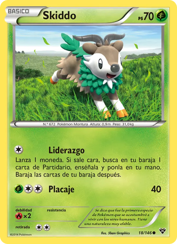 Skiddo, XY No. 18