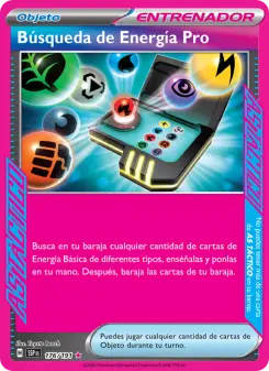 Búsqueda de Energía Pro, Chispas Fulgurantes Nº 176 Holo