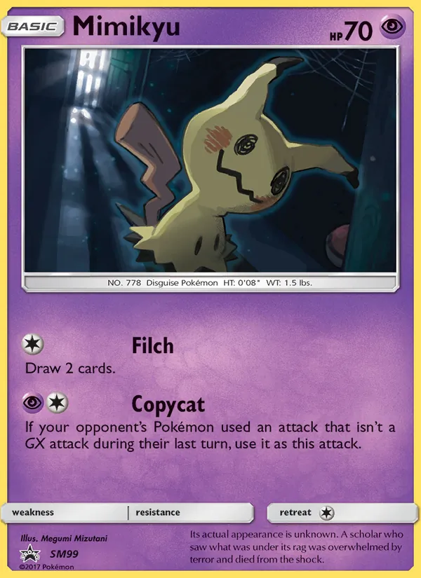 Mimikyu, SM Black Star Promos No. SM99
