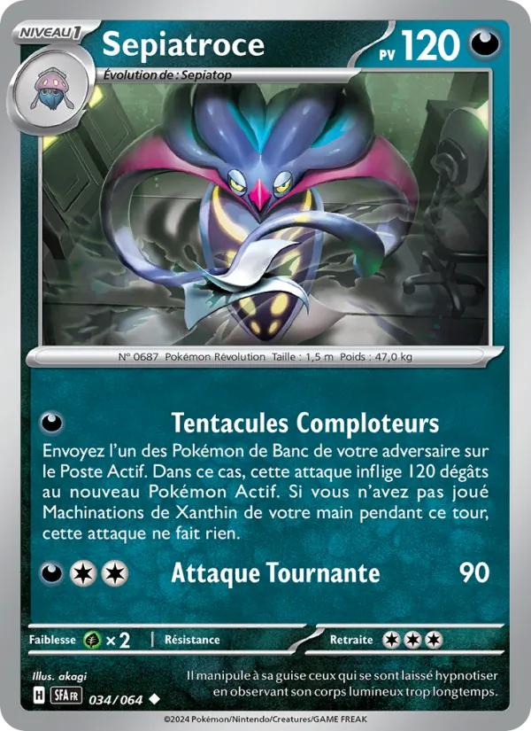 Sepiatroce, Fable Nébuleuse Nº 034