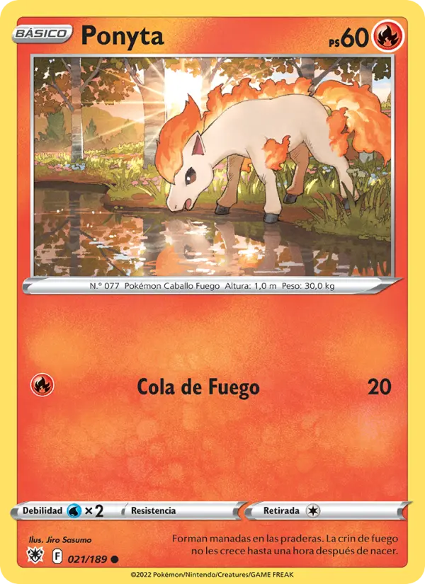 Ponyta, Resplandor Astral No. 021