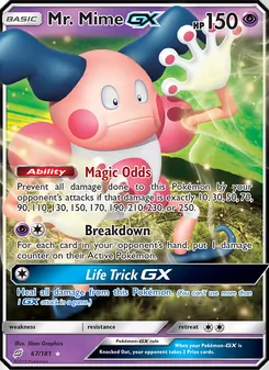 Mr. Mime GX, Team Up Nº 67 Normal