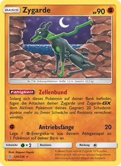 Zygarde, Bund der Gleichgesinnten No. 124 Normal