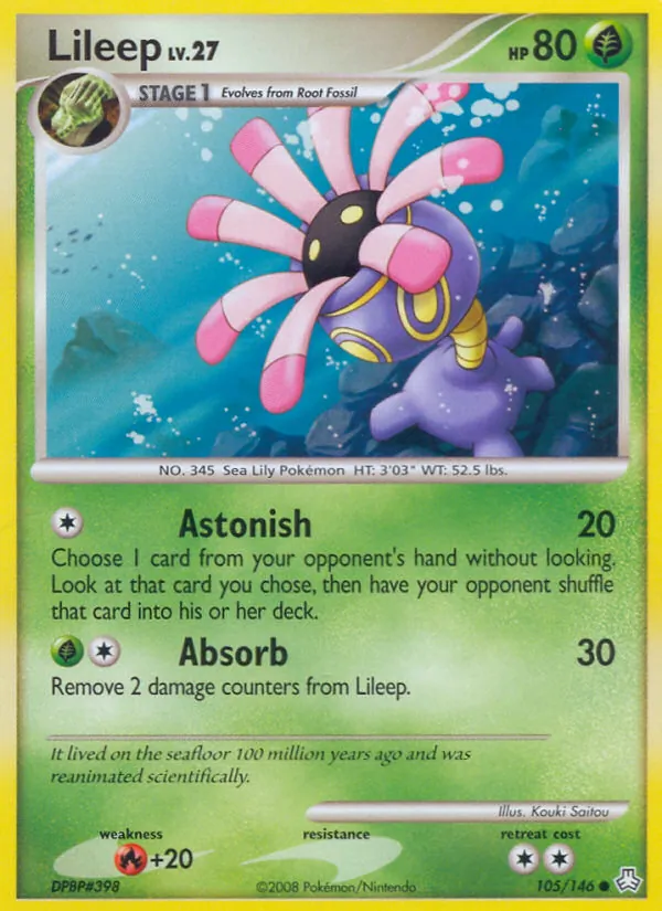 Lileep, Legends Awakened Nº 105