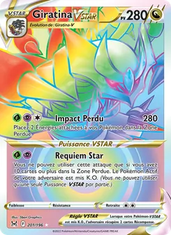 Giratina VSTAR, Origine Perdue Nº 201 Holo
