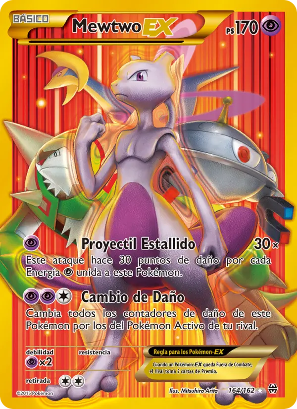 Mewtwo EX, Turbo Impulso Nº 164
