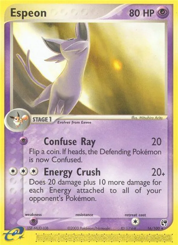 Espeon, Sandstorm No. 16