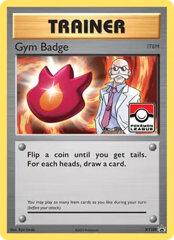 Gym Badge, XY Black Star Promos No. XY209 Normal